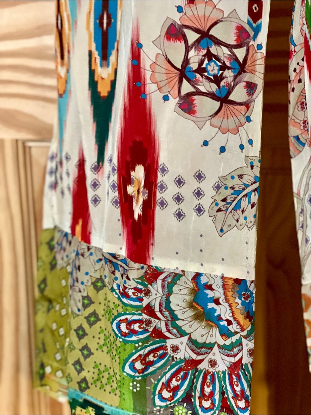 Johnny Was: Bright Floral Boho Multi-Color pants